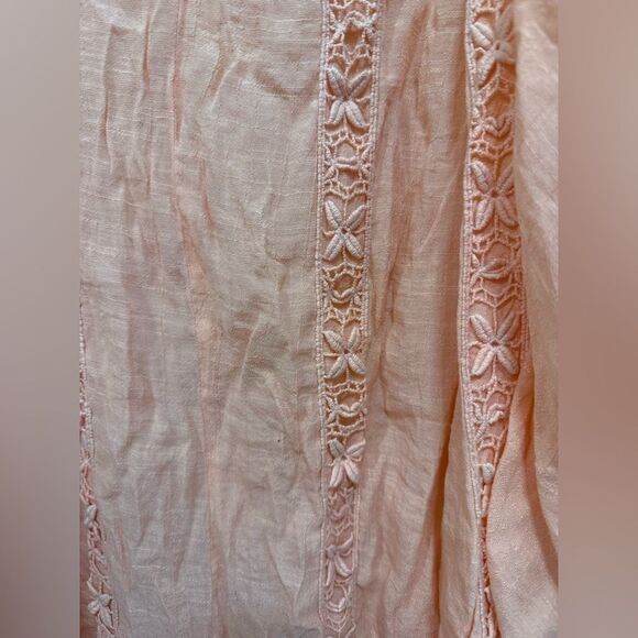 Living Doll orange Relaxed 3/4 sleeve size 3x Tunic - Picture 3 of 6